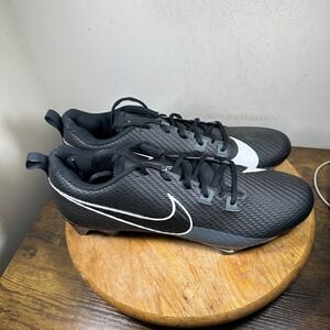 Nike Vapor Edge Shark 2 Football Cleats Black White FN7764-001 Mens 16